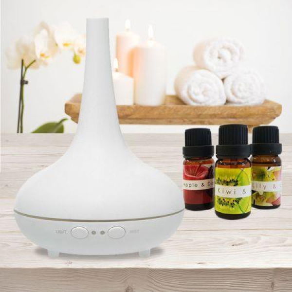 Milano Decor Ultrasonic Aroma Diffuser - White Color.