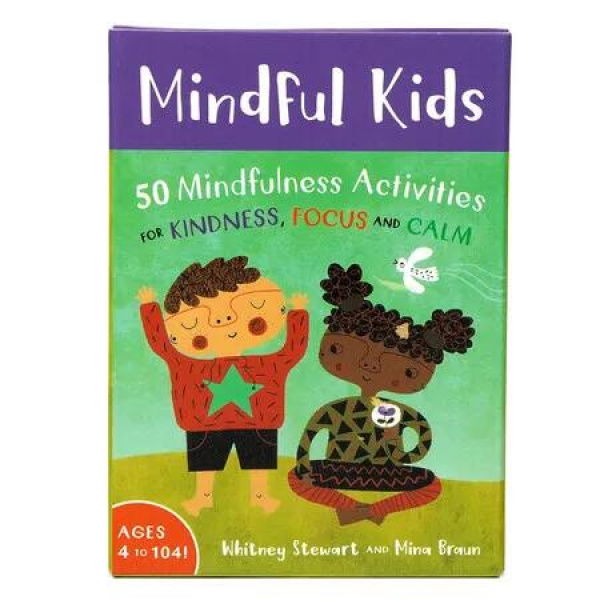 Mindful Kids 50 Mindfulness Card Game Activities for Kindness Focus and Calm 50 creative mindfulness games