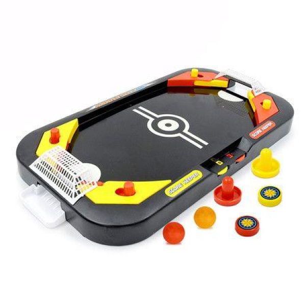 Mini Air Hockey Table Desktop Battle Educational Interactive Toy Kids Gift Indoor Game