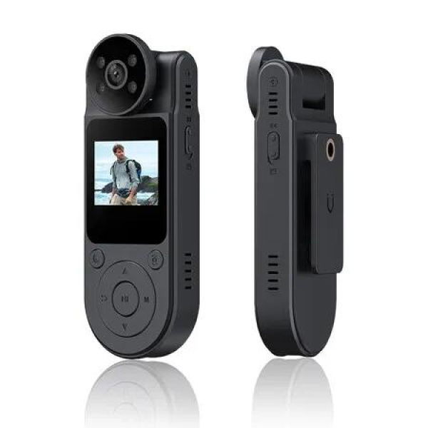 Mini Body Cameras with Audio and Video Recording, HD 1080P Bodycam, Portable Body Cam, Wearable Clip on Camera for Personal Vlogging