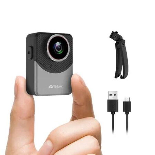 Mini Body Worn Action Cam HD Waterproof Thumb Portable Sports Cycling Helmet Motorcycle Christmas Holiday Birthday Gift