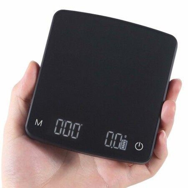 Mini Coffee Scale With Timer For Espresso And Pour Over Coffee - 2kg/0.1g.