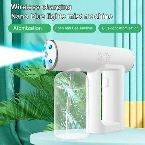 Mini Disinfectant Machine Hand-held Nanoscale Atomization Machine Portable Rechargeable Blue Light Atomizing S