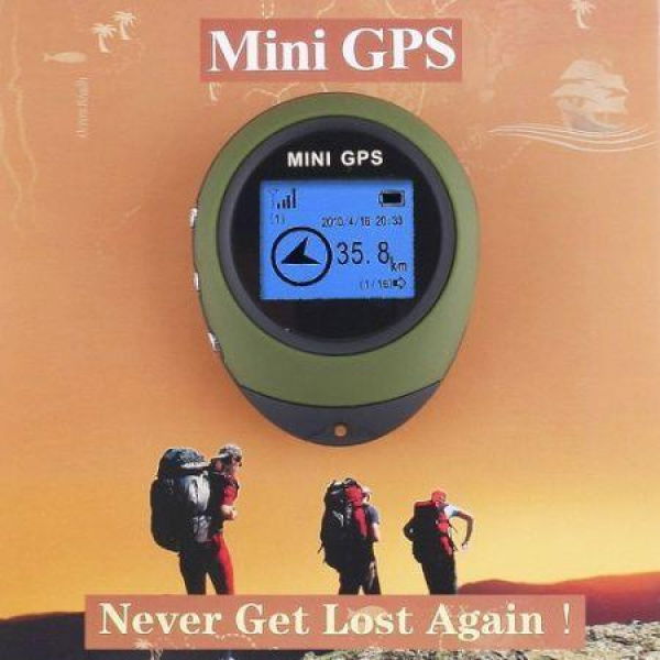 Mini Handheld GPS Navigation Nav For Outdoor Sport Travel Green