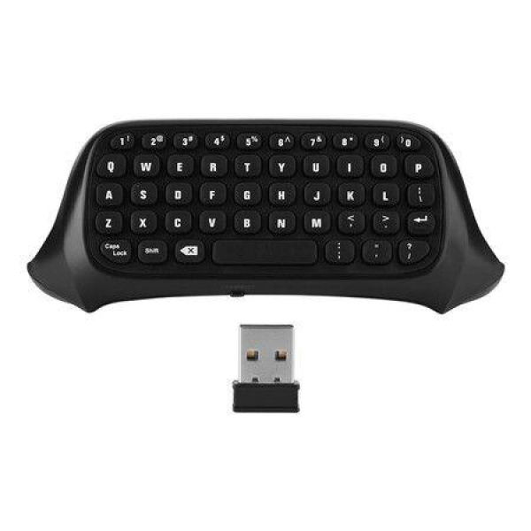 Mini Keyboard, 2.4G Receiver Wireless Chatpad Message Game Controller Keyboard