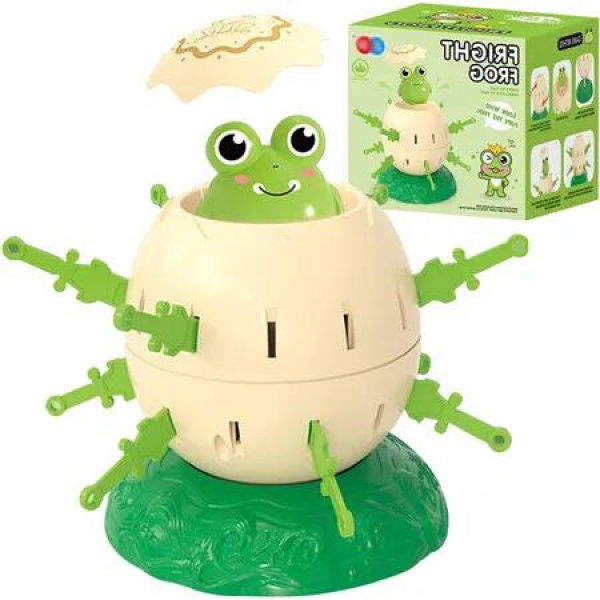 Mini Pop up Kids Board Games Pirate Bucket Plug-In Frog Party Trick Parent-Child Interactive Games Pirate Egg Tabletop Toys