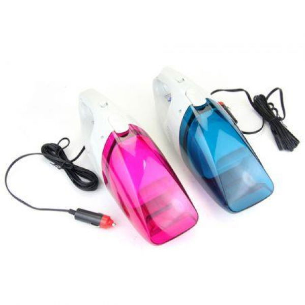 Mini Portable Rechargeable Wet Dry 12V Car Auto Vacuum Cleaner Blue