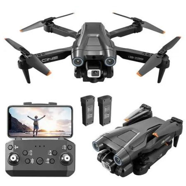 Mini RC Drone 4K HD Camera Aerial Photograpy Obstacle Avoidance Optical Flow Hover Remote Control Aeroplane 2 Modular Batteries