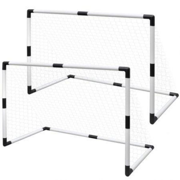 Mini Soccer Goal Posts Net 2 Pcs For Kids 91.5 X 48 X 61 Cm