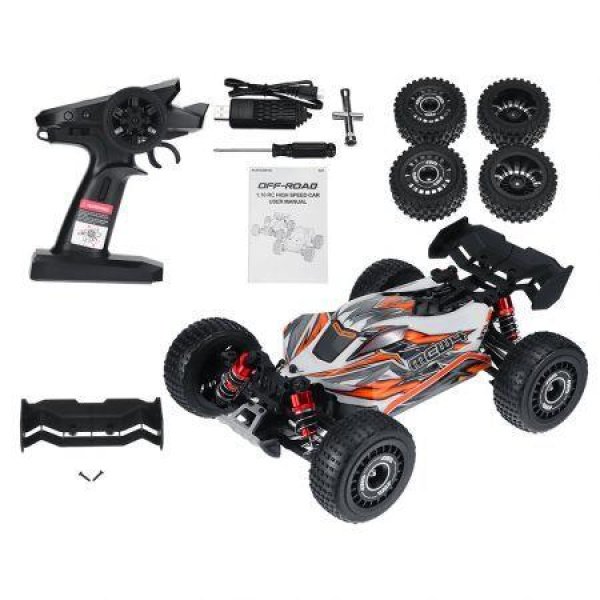 MJX M162 MEW4 1/16 2.4G 4WD RC Car Brushless High Speed Off Road Vehicle Models 39km/hTwo Batteries