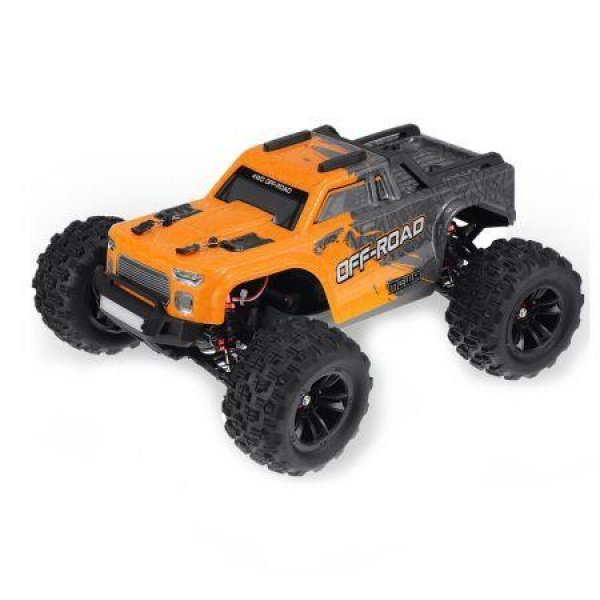 MJX MEW4 M163 1/16 2.4G 4WD RC Car Brushless High Speed Off Road Vehicle Models 39km/h W/ Head LightTwo Batteries