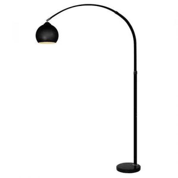 Modern LED Floor Lamp Stand Reading Black