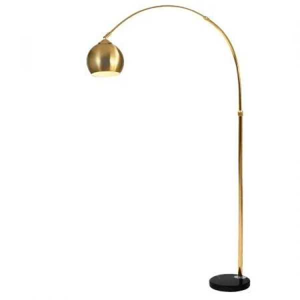 Modern LED Floor Lamp Stand Reading Gold