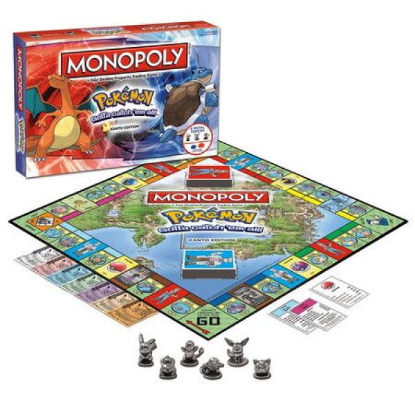 MONOPOLY Pokemon Kanto Edition