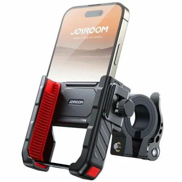 Motorcycle Bike Phone Mount Holder - Bicycle Handlebar Cell Phone Mount - Stroller Scooter Phone Clip for iPhone Samsung Galaxy 4.7''-7'' Smartphones