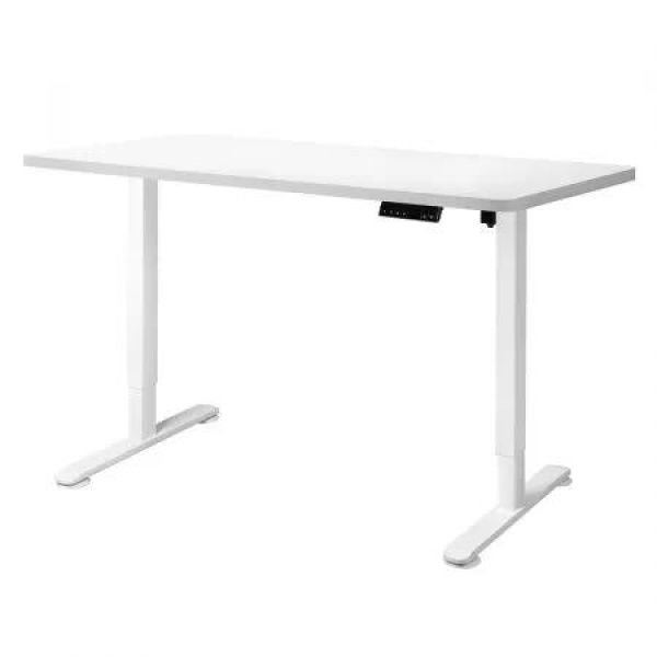 Motorised Standing Desk Adjustable 140cm White 1000x 1MM