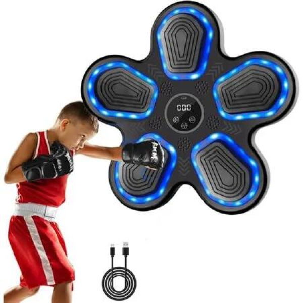 Music Boxing Machine, Boxing Wall Mount Machine for Men Women Boys Girls Age 7 Up for Home, Office, Gym