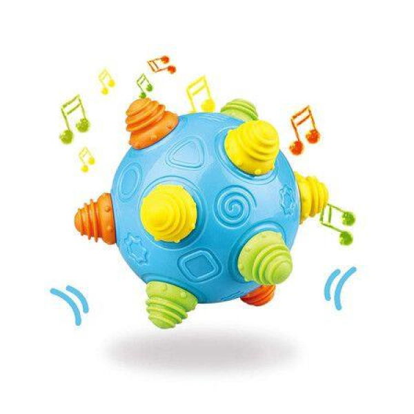 Music Shake Dancing Ball Toy, BPA Free Bouncing Sensory Developmental Ball for Boys and Girls 18 Months