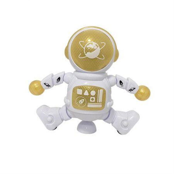 Musical Walking Dancing astronaut Robot Toy For Kids, Flashing Lights, 360Â° Body Spinning, Birthday, Christmas, Halloween Gift For Children