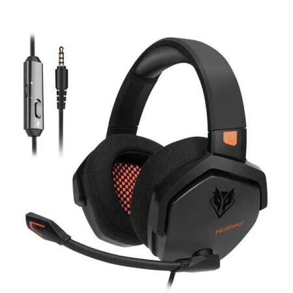 N16 Gaming Headset, Noise Canceling Mic, Stereo Sound, and Comfortable Design for PS5, PS4, One, Switch, PC, Laptop, and Mac