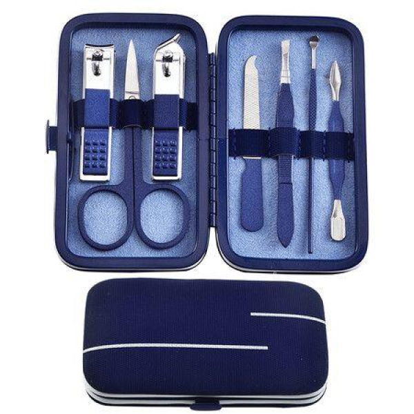 Nail Clipper Set -7 Pieces Stainless Steel Manicure Kit Professional Manicure Set For Women Portable Pedicure