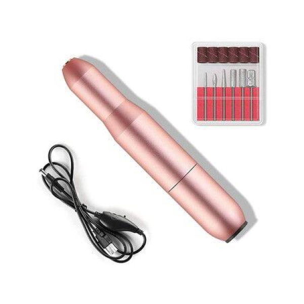 Nail Drill Set Electric Portable Nail File Drills Kit For Acrylic Nails Polishing Shape