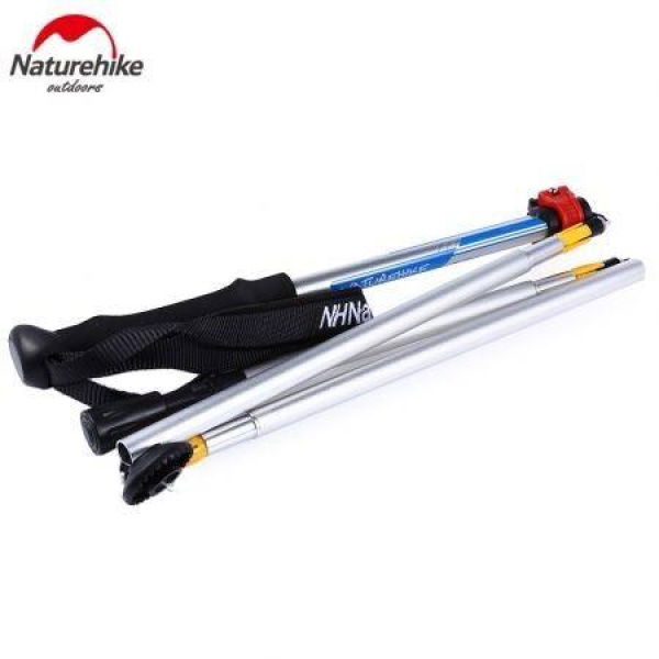 NatureHike 5 Joint Ultralight Folding Alpenstocks Pole Climbing Stick