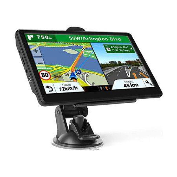 Navigation Device for Car Truck: Car Touchscreen 7 Inch 8G 256M Navigation with Voice Guide POI Speed Warning Australia Only