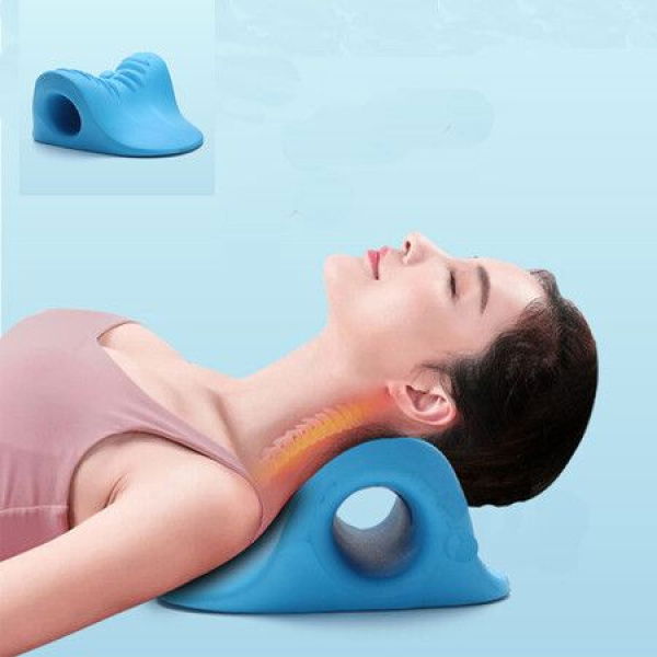 Neck And Shoulder Relaxer Neck Stretcher Pillow