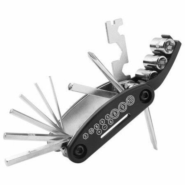 New 16 In 1 Multi-function Mountain Bike Maintenance Set Bicycle Repair Tools