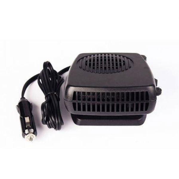 New Car Heater Air Cooler Fan Windscreen Demister Defroster 12V (Black)