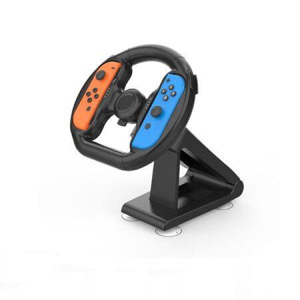 Nintendo Switch Joy-Con Steering Wheel Table Attachment Switch Racing Wheel AccessoryBlack