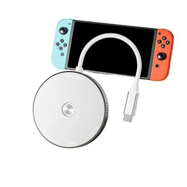 Nintendo Switch Video Capture Card NS/OLED USB 3.0 Type-C Hub Adapter HDMI 4K 1080P Docking Station 4K HDMI PC Screen Sharing Converter Nintendo Switch