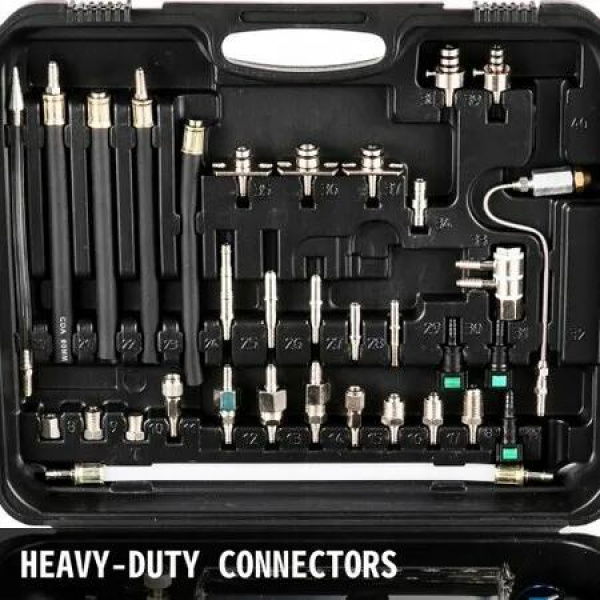 Non-dismantle Cleaner Automotive Non-dismantle Fuel Injector Tester and Cleaner Fuel System Fuel Injector Cleaner Tool Set for Petrol EFI Throttle (non-dismantle)