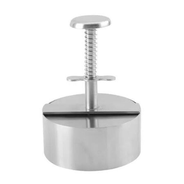 Non-Stick Patty Maker, 304 Stainless Steel Hamburger Maker Press Round for Perfect Burgers Create Professional-Quality Hamburgers at Home