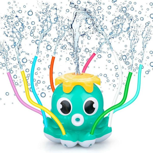 Octopus Water Spray Sprinkler For Kids Garden Outdoor Backyard Splash Water Play Toys