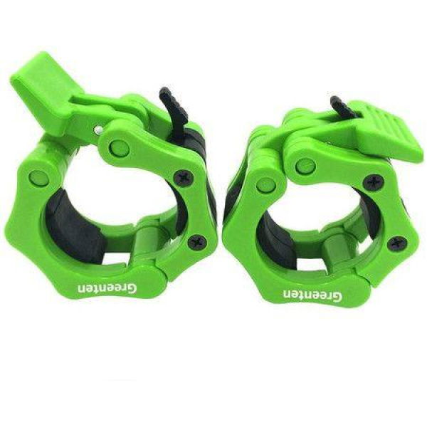 Olympic Barbell Clamps 2-inch Quick Release Pair Of Locking 2