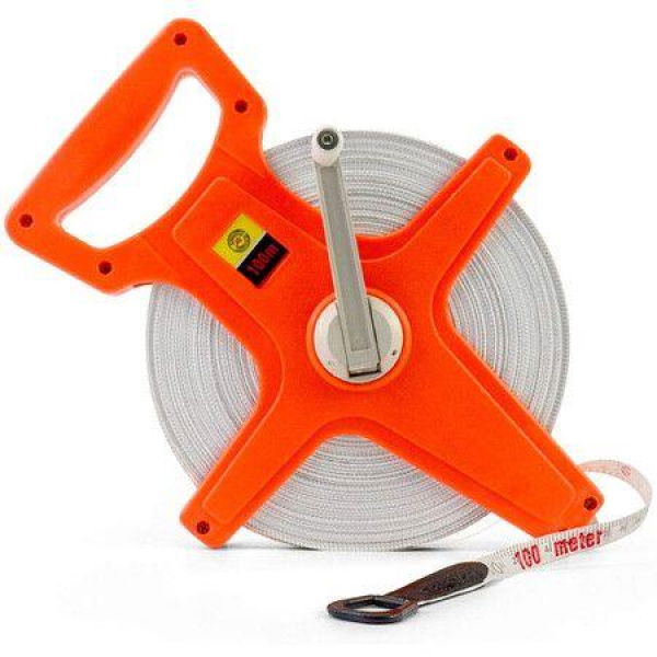 Open Reel Double Sided Fiberglass Tape Measure For Engineers