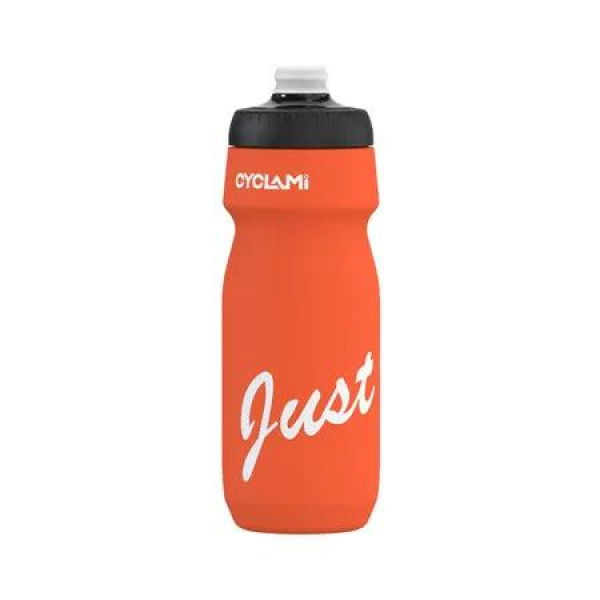 Orange 650ml Sports Squeeze Bottle Squeeze And Drink Convenient And Quick for Bicycle Road Mountain
