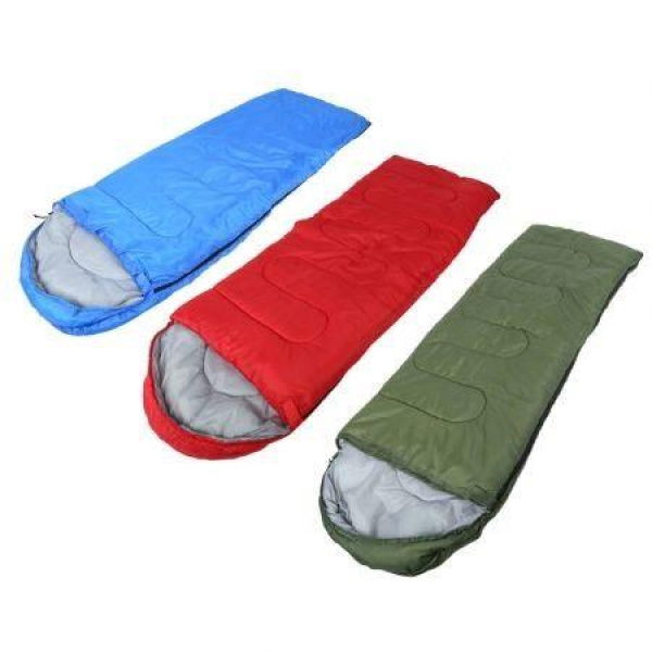 Outdoor Camping Travel Envelope Water Resistance Hooded Sleeping Bag