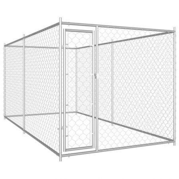 Outdoor Dog Kennel 382x192x185 Cm