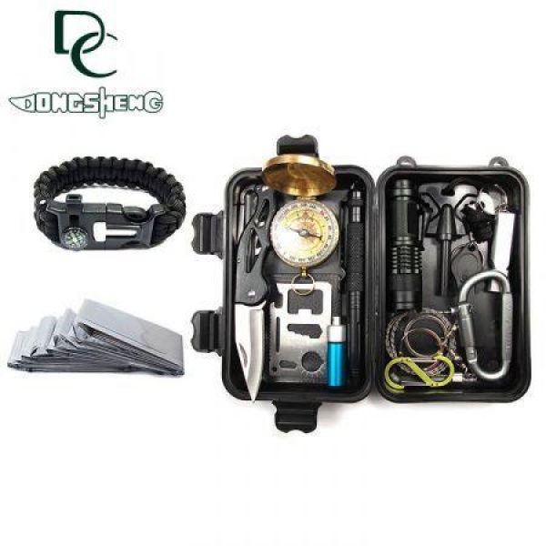 Outdoor Self-help SOS Emergency Survival Equipment Kit