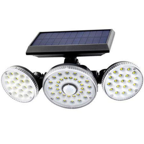 Outdoor Solar Motion Sensor Light Security Flood Lamp 70 LEDs For Front Door Garden Garage Patio