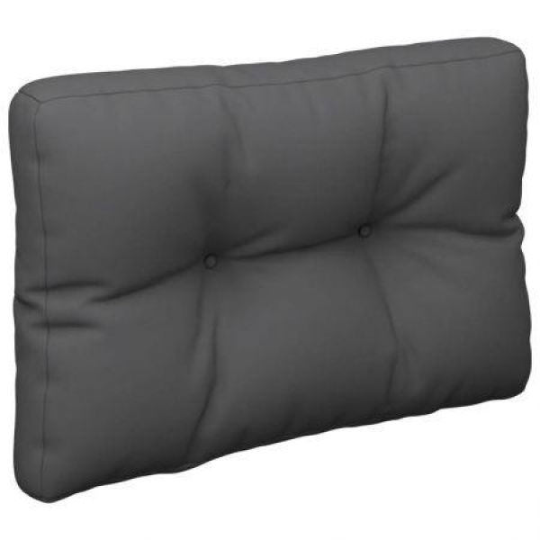 Pallet Cushion Anthracite 60x40x10 Cm Fabric