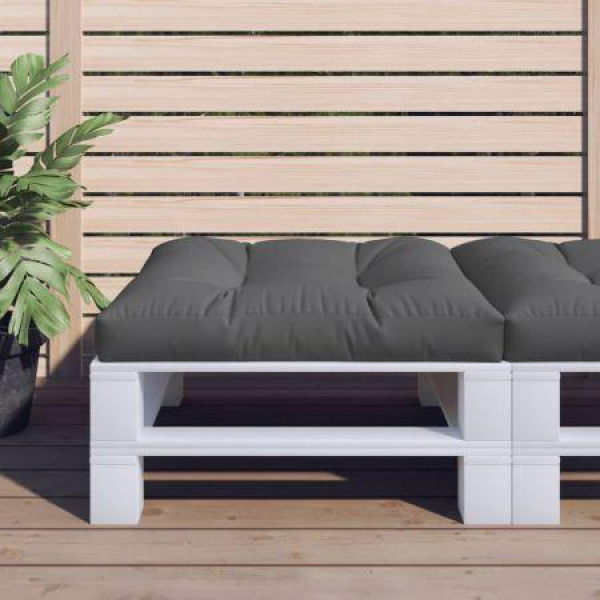 Pallet Cushion Anthracite 70x70x10 Cm Fabric