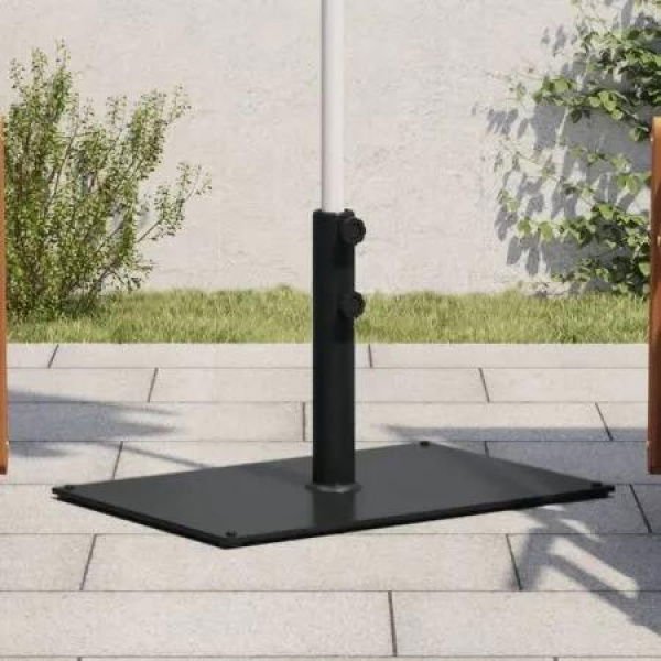 Parasol Base for Ã˜32/38/48 mm Poles 15 kg Rectangular