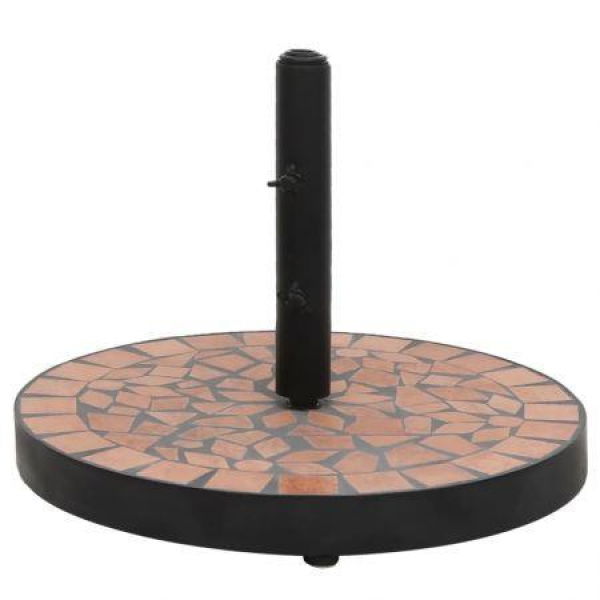 Parasol Base Terracotta Round 12 Kg