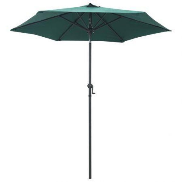 Parasol Green 200x211 Cm Aluminium