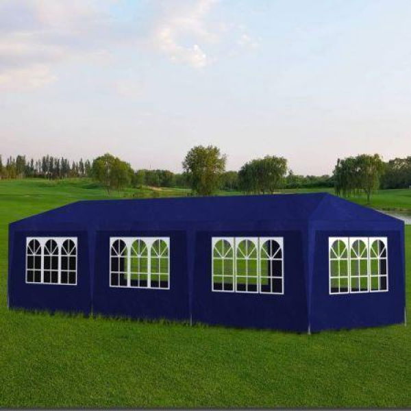 Party Tent 3x9 M Blue