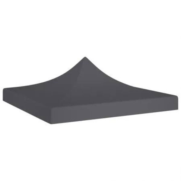 Party Tent Roof 2x2 m Anthracite 270 g/mÂ²